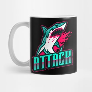 Shark attacking Mug